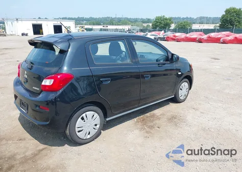 2017 Mitsubishi Mirage Es from USA, damaged, VIN ML32A3HJ1HH011612